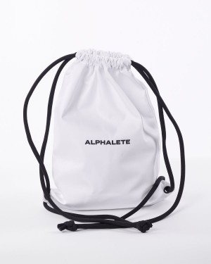 Accesorios Alphalete Essential Bag Mujer Blancas | HTZNSO-607