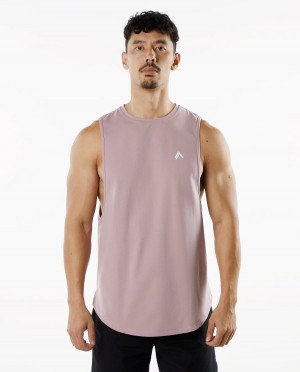 Camiseta Tirantes Alphalete Dynasty Tank Hombre Mauve | VNSLEB-805