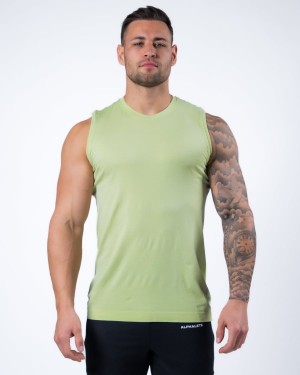 Camiseta Tirantes Alphalete Hero Tank Hombre Frozen Spring | IJKFDY-576