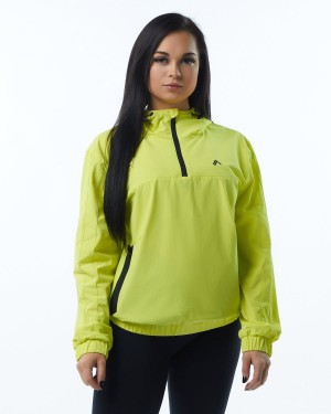 Chaquetas Alphalete Infinity Tech Jacket Mujer Citrus Slice | UKIMRJ-803