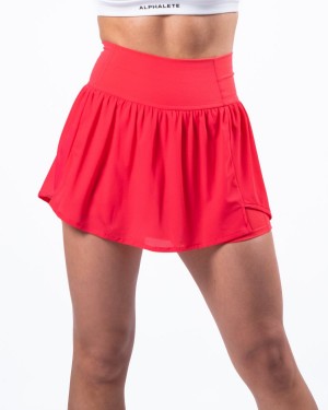 Falda Alphalete Trace Skirt Mujer Rosas | LGFIOM-572