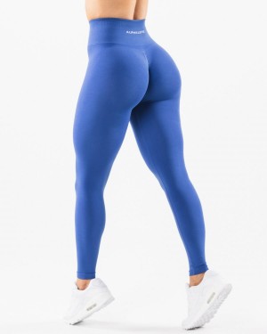 Leggins Alphalete Amplify Legging Mujer Sapphire | JLVDEM-697