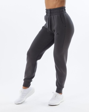 Pantalones Jogger Alphalete ELMTS Cuffed Jogger Mujer Charcoal | UOGYKM-690