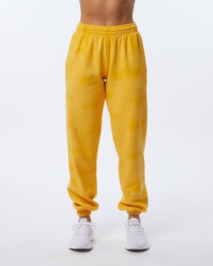 Pantalones Jogger Alphalete HCTS Jogger Mujer Honey | EBQNKG-569