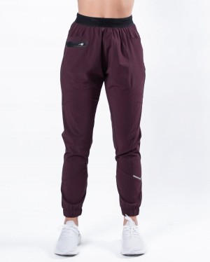 Pantalones Jogger Alphalete Studio Pant Mujer Burdeos | TVEADB-461