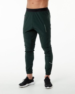 Pantalones Jogger Alphalete Studio Pant Hombre Verde | NJMZHS-379