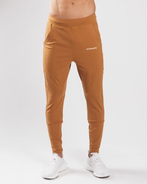 Pantalones Jogger Alphalete Trace Jogger Hombre Camel | CFSREL-129