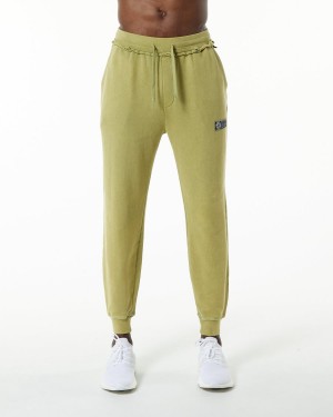 Pantalones Jogger Alphalete Very Terry Jogger Hombre Verde | LAOTEV-368