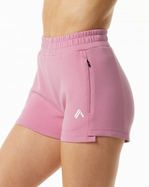 Short Alphalete ELMTS Atléticos Corta 3.5" Mujer Confetti | VPIYQS-623