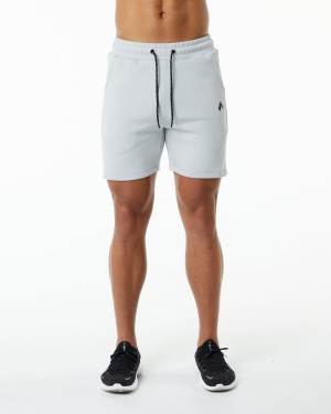 Short Alphalete ELMTS Atléticos Corta 6" Hombre Gris | YDFPMO-456