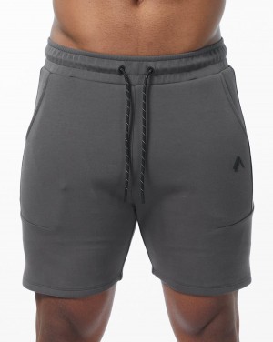 Short Alphalete ELMTS Atléticos Corta 6" Hombre Charcoal | IXSRBM-963