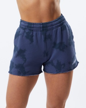 Short Alphalete HCTS Corta 3.5" Mujer Moonlight | SFRHXA-370