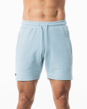 Short Alphalete Identity Corta 6” Hombre Azules | BDSVHL-506