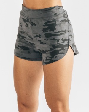 Short Alphalete Identity Cozy Corta Mujer Camuflaje | FIALPX-805