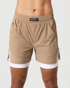 Short Alphalete Infinity Speed Corta 5.5" Hombre Chai | SGCHOB-194