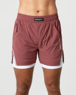 Short Alphalete Infinity Speed Corta 5.5" Hombre Autumn | BQHVJP-450