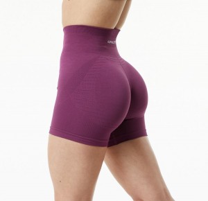 Short Alphalete Ozone Corta 5.5" Mujer Grape | KEQNBS-215