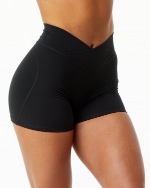 Short Alphalete Surface Power Corta 5" Mujer Negras | WAGYFZ-901