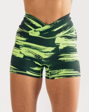 Short Alphalete Surface Power Corta 5" Mujer Camuflaje | FESMHB-370