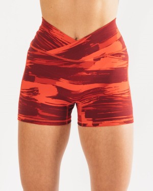 Short Alphalete Surface Power Corta 5" Mujer Camuflaje | RHLOWY-592