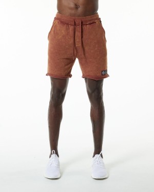 Short Alphalete Very Terry Corta Hombre Bloodstone | TBAYZR-187