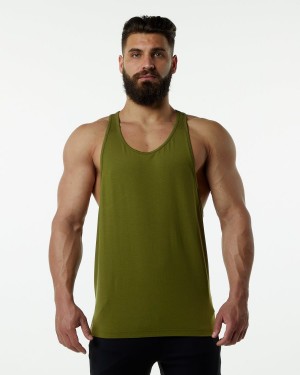 Stringers Alphalete Evo Stringer Hombre Verde | WYCPMB-583