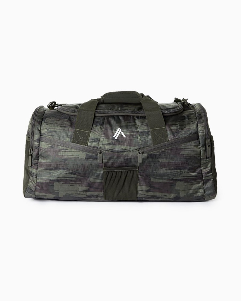 Accesorios Alphalete Essential Duffel Bag Hombre Verde Oliva Camuflaje | TEVZKF-047