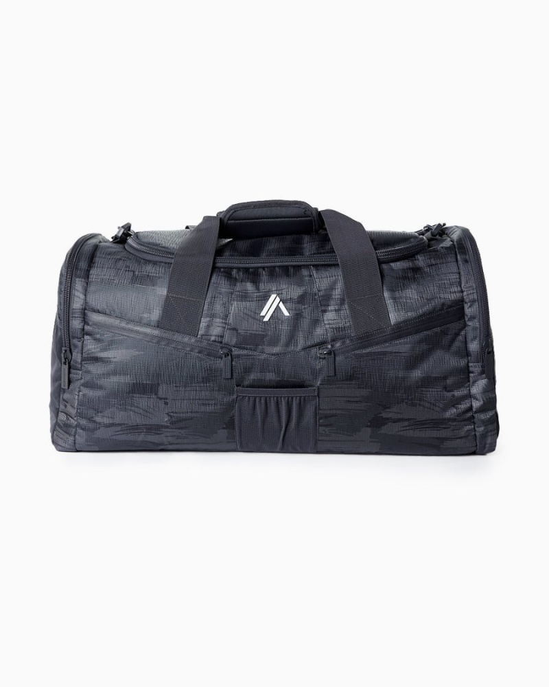 Accesorios Alphalete Essential Duffel Bag Hombre Negras Camuflaje | QTKCDL-392