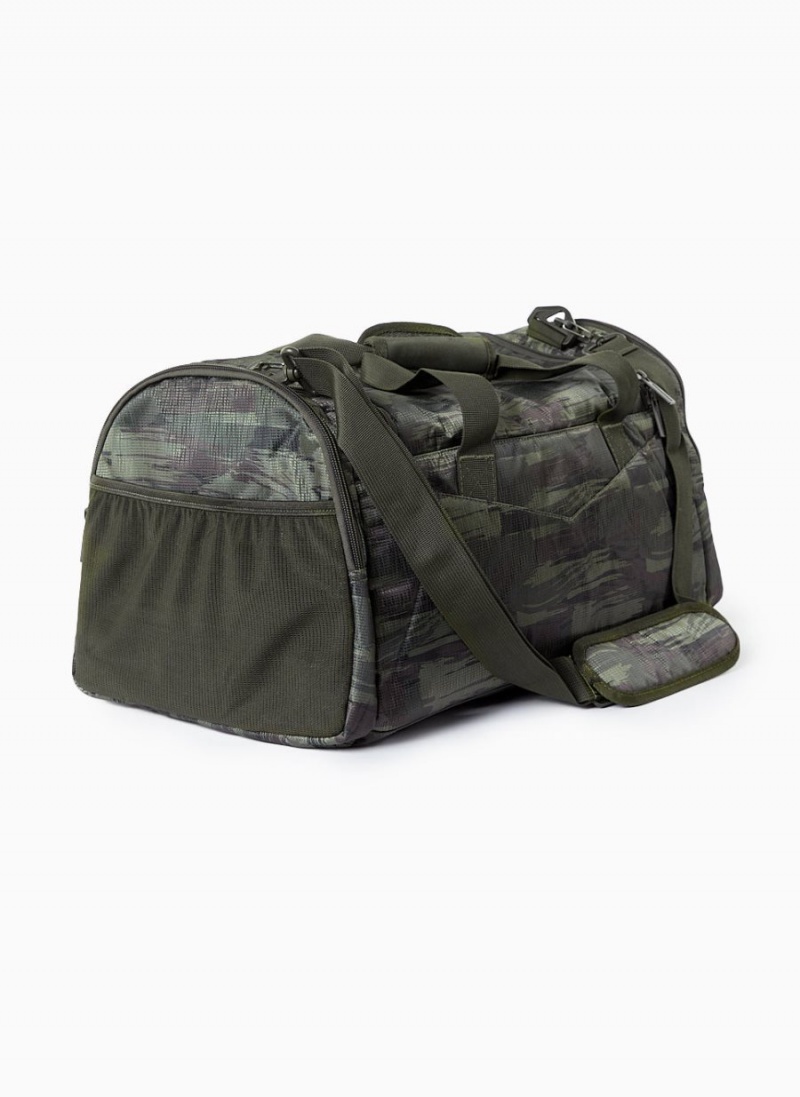 Accesorios Alphalete Essential Duffel Bag Mujer Verde Oliva Camuflaje | FKYRMD-162