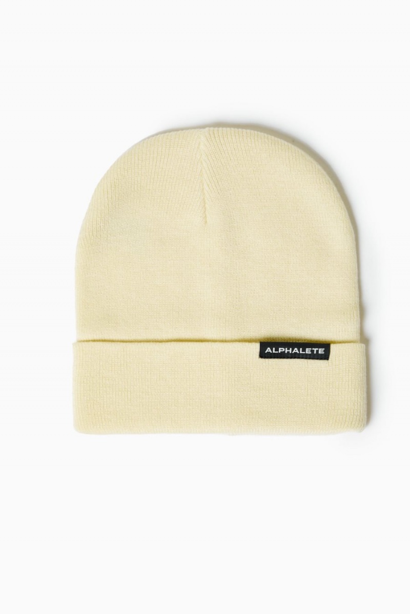 Accesorios Alphalete Essential Foldover Beanie Hombre Resin | SKPWTB-315