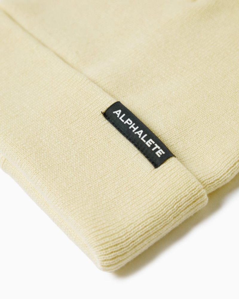 Accesorios Alphalete Essential Foldover Beanie Hombre Resin | SKPWTB-315