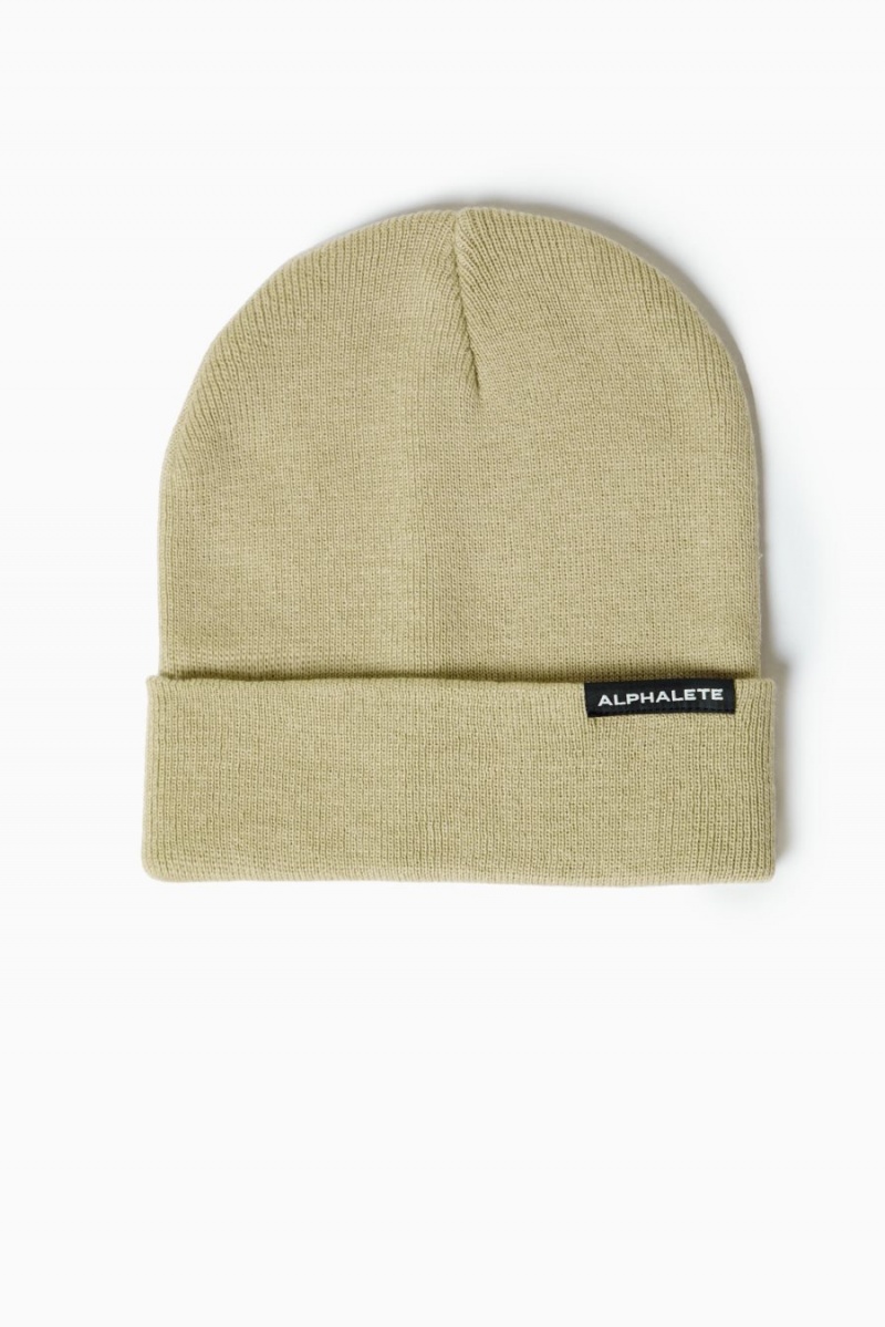 Accesorios Alphalete Essential Foldover Beanie Hombre String | EFQGOM-408