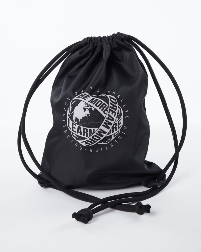 Accesorios Alphalete Global Impact Bag Hombre Negras | HFAOSZ-801