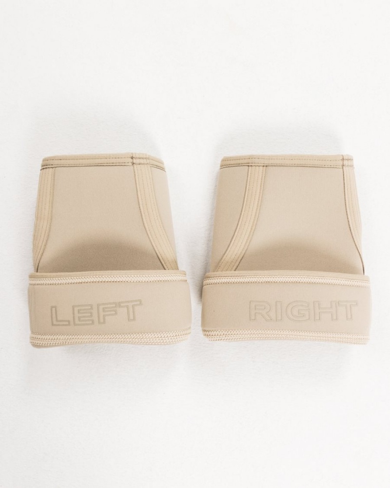 Accesorios Alphalete Knee Sleeves Hombre Linen | VKRYLG-658