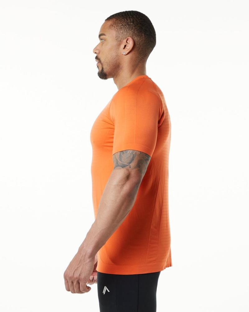 Camisas Alphalete Hero Tee Hombre Faded Strawberry | JAVNQU-714