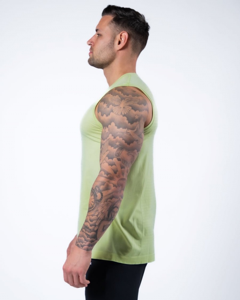 Camiseta Tirantes Alphalete Hero Tank Hombre Frozen Spring | IJKFDY-576