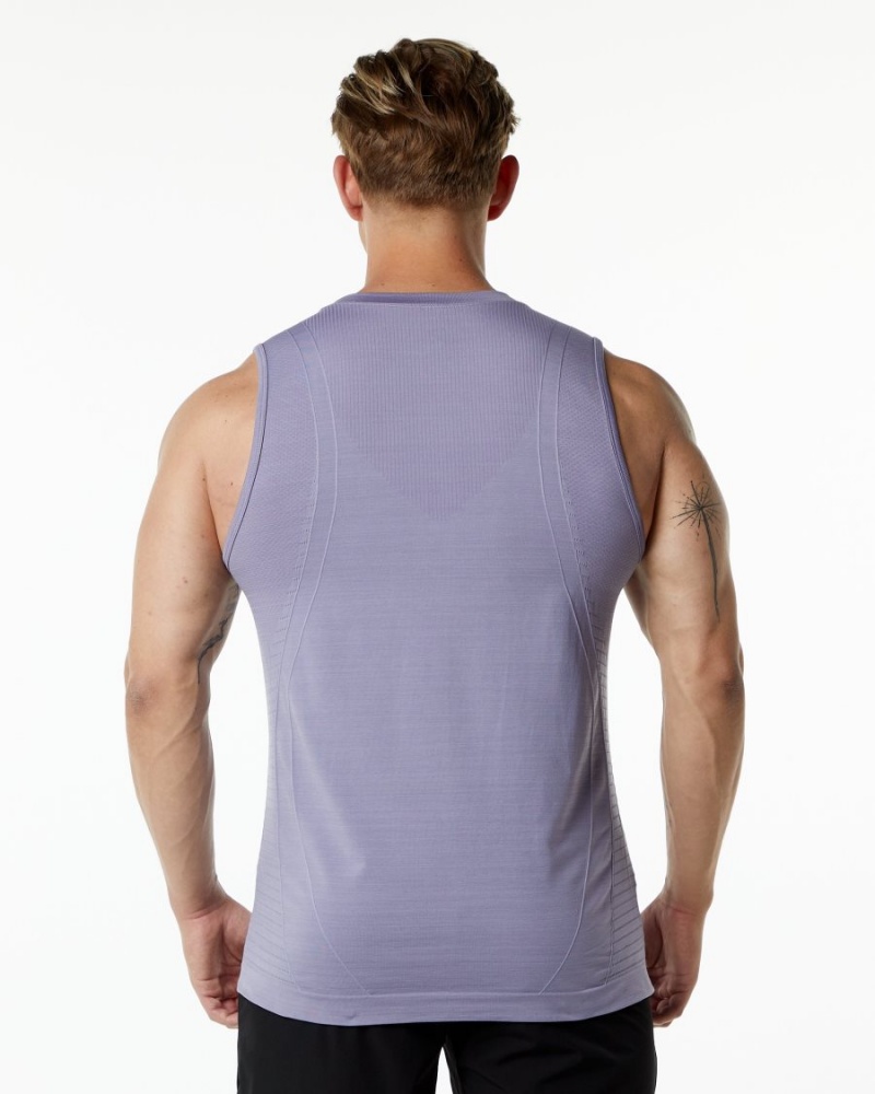 Camiseta Tirantes Alphalete Ozone Tank Hombre Lavanda | RNUQGZ-604