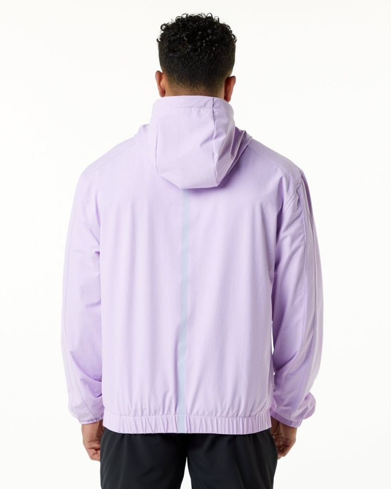 Chaquetas Alphalete Infinity Tech Jacket Hombre Lavanda | XPQUCH-718