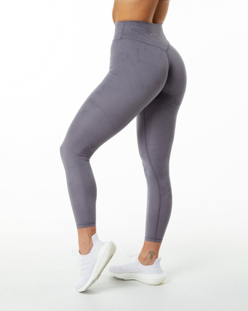 Leggins Alphalete Alphalux Wonder Legging 27" Mujer Misty Lilac | XNPUWE-328