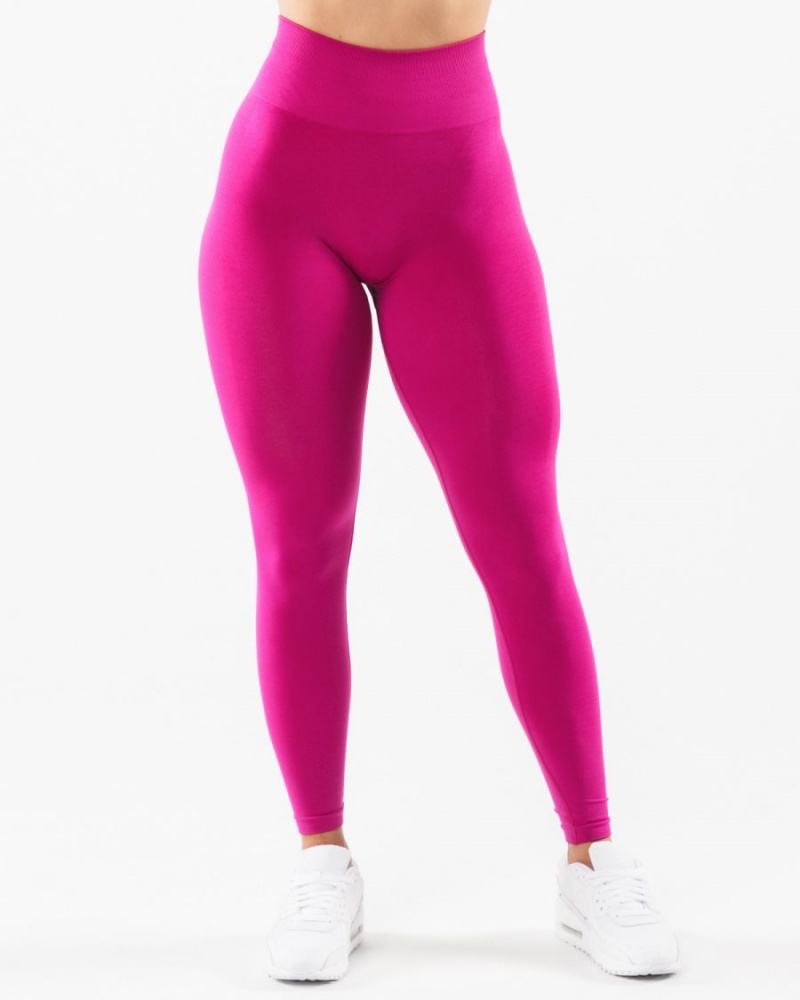 Leggins Alphalete Amplify Legging Mujer Magenta | XIFMVW-027