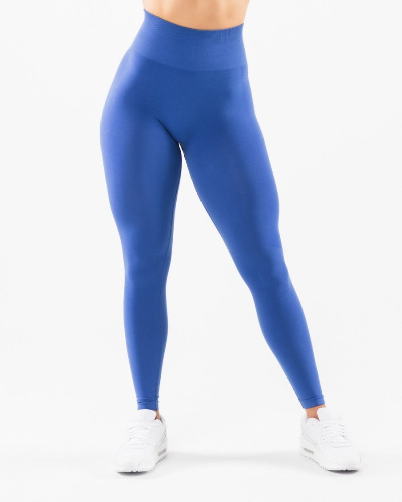 Leggins Alphalete Amplify Legging Mujer Sapphire | JLVDEM-697