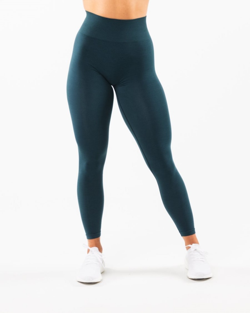 Leggins Alphalete Amplify Legging Mujer Midnight | QAKWHN-046