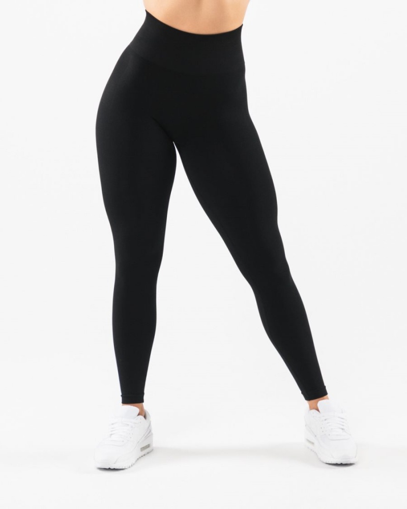 Leggins Alphalete Amplify Legging Mujer Negras | XCEDVP-082