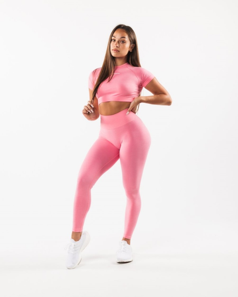 Leggins Alphalete Amplify Legging Mujer Cotton Candy | LPVXNA-973