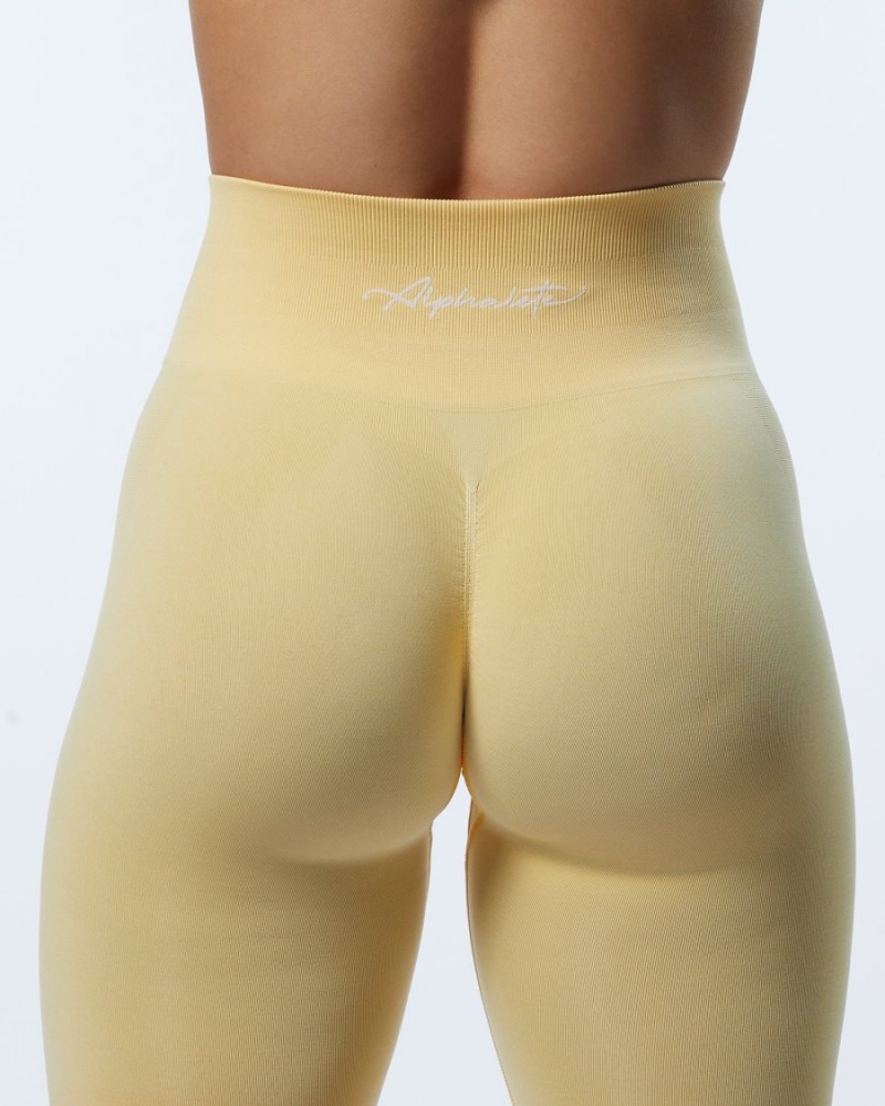 Leggins Alphalete Ombre Amplify Legging Mujer Honey | TZUFHP-682