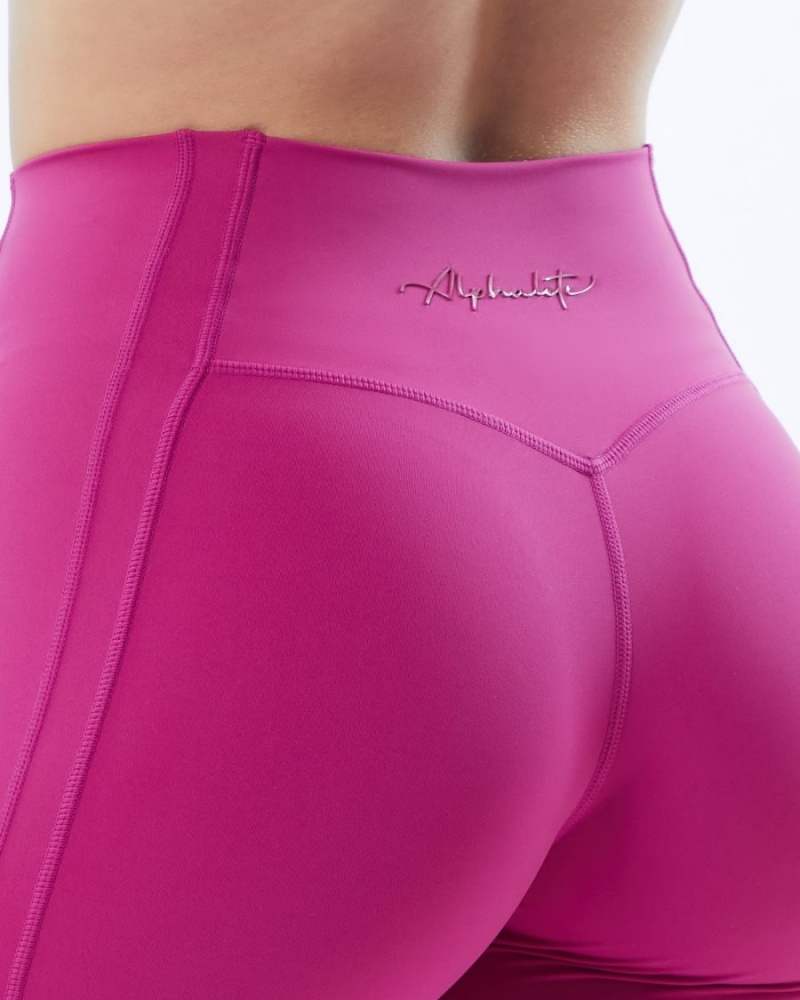 Leggins Alphalete Pulse Kinetic Legging Mujer Rosas | IMFZGB-570