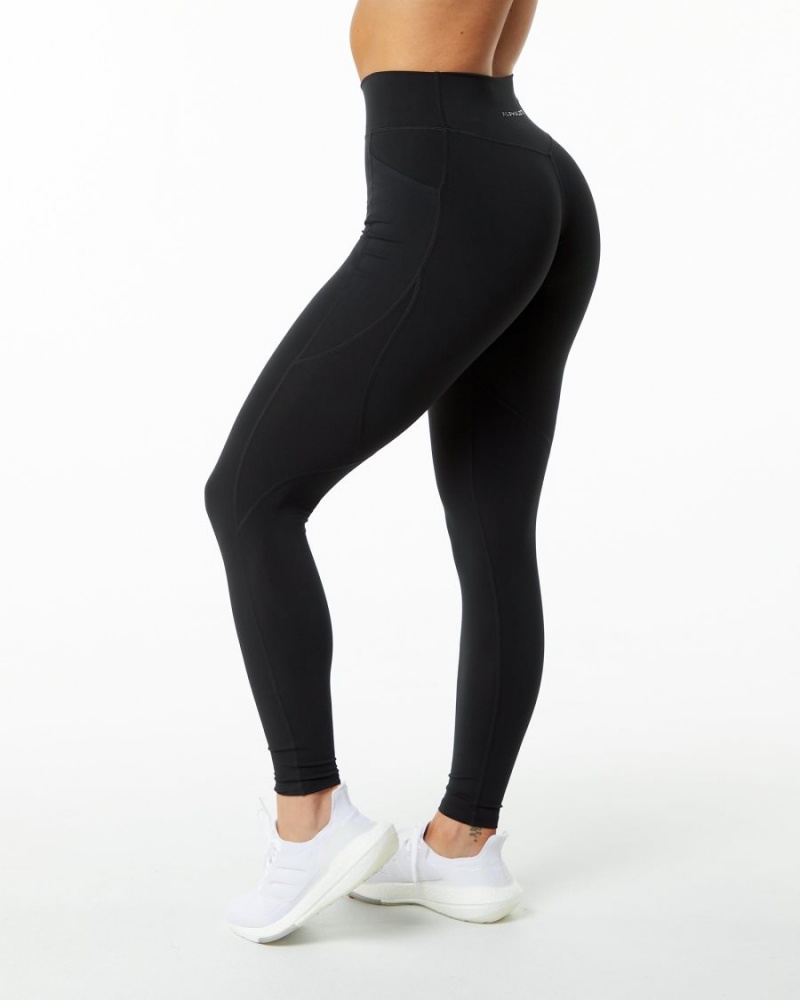 Leggins Alphalete Surface Pocket Legging 29" Mujer Negras | DKCYFQ-346