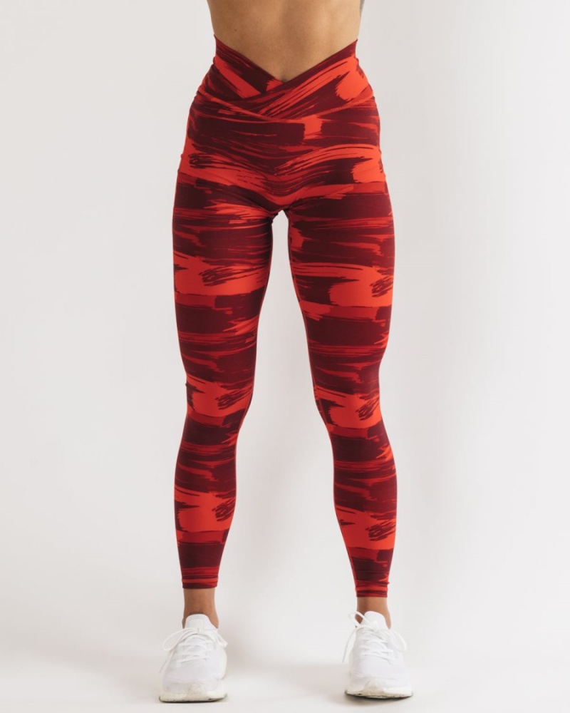 Leggins Alphalete Surface Power Legging Mujer Camuflaje | XCMTUH-540