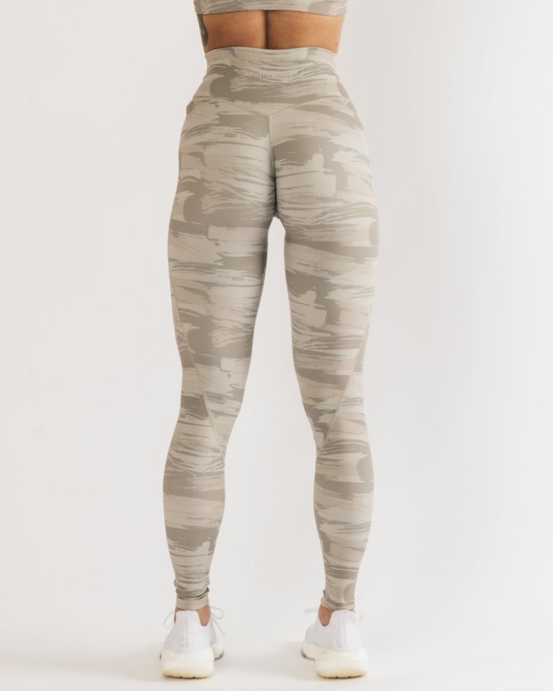 Leggins Alphalete Surface Power Legging Mujer Camuflaje | IBAOVU-709