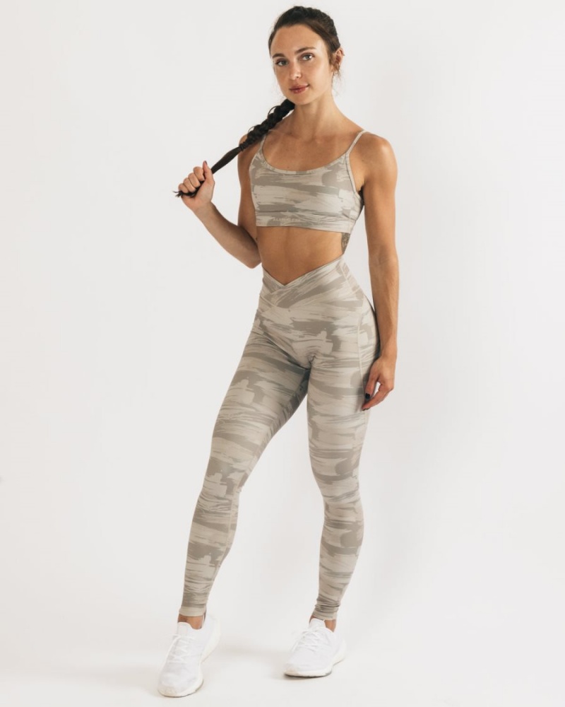 Leggins Alphalete Surface Power Legging Mujer Camuflaje | IBAOVU-709